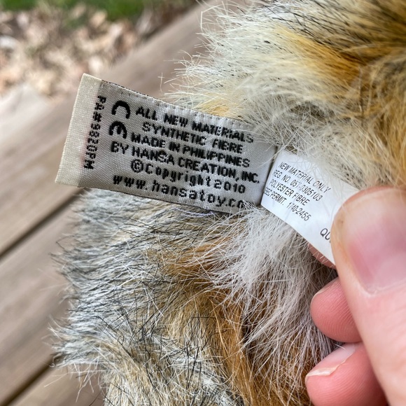 Vintage 2010 hansa lifelike plush fox - Picture 8 of 14